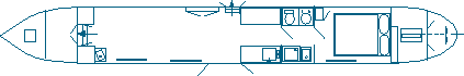 plan of narrowboat StKilda